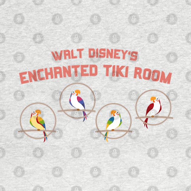 Enchanted Tiki Room Birds by Mint-Rose